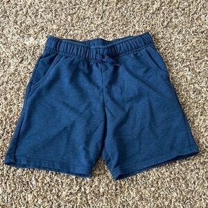 Cat & Jack Boys’ Navy Blue Casual Blue Drawstring Knit Shorts